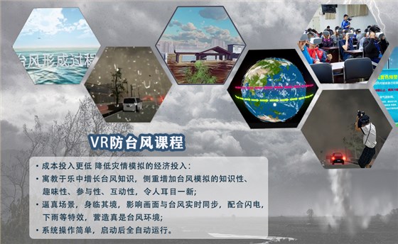 VR台风模拟,VR台风科普,VR自然灾害
