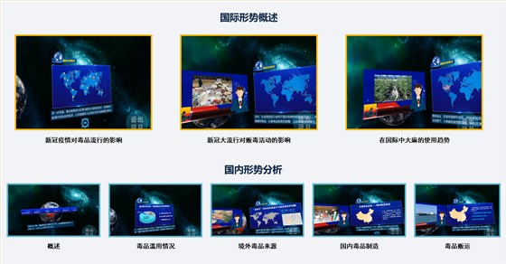 壹传诚VR禁毒教育之毒情分析