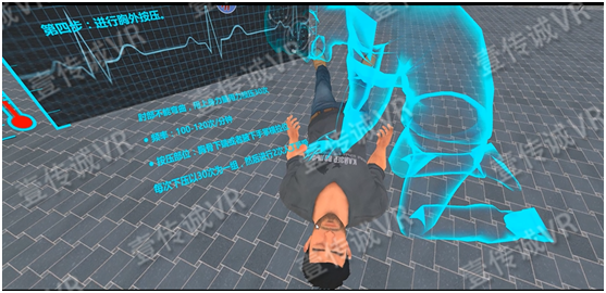 VR急救之心外按压体验 1