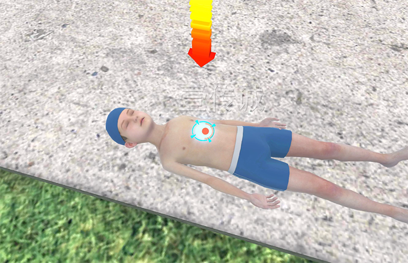 VR溺水救援体验